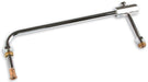 HOLLEY 5/8-18 inverted flare inlet. 9.25" center to center. Chrome Fuel Line For Holley Model 4150 Carburettor HO34-150 Autofit