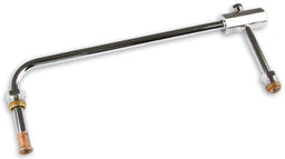 HOLLEY 5/8-18 inverted flare inlet. 9.25" center to center. Chrome Fuel Line For Holley Model 4150 Carburettor HO34-150 Autofit