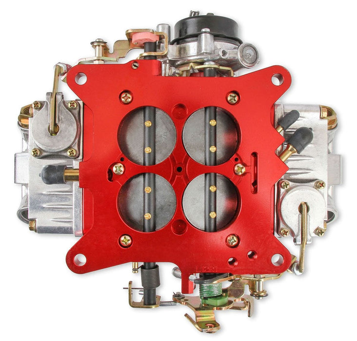 Holley 650 CFM Ultra Double Pumper 4-Barrel Carburettor - Red Autofit