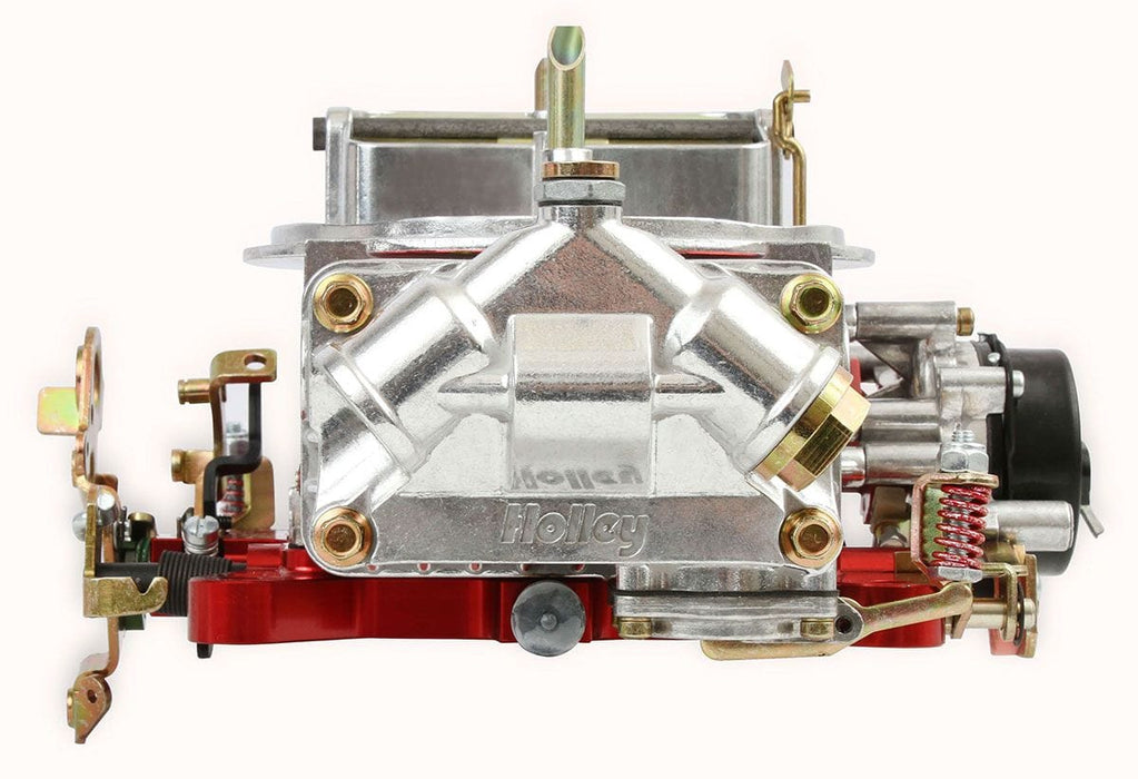 Holley 650 CFM Ultra Double Pumper 4-Barrel Carburettor - Red Autofit