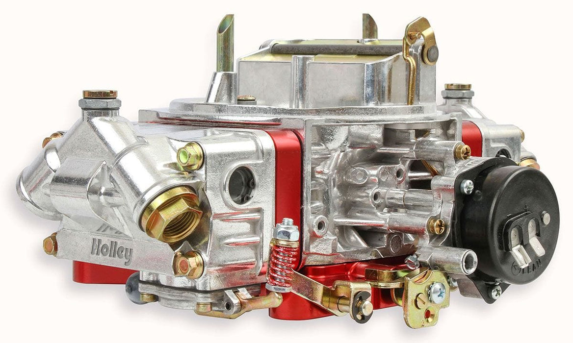 Holley 650 CFM Ultra Double Pumper 4-Barrel Carburettor - Red Autofit