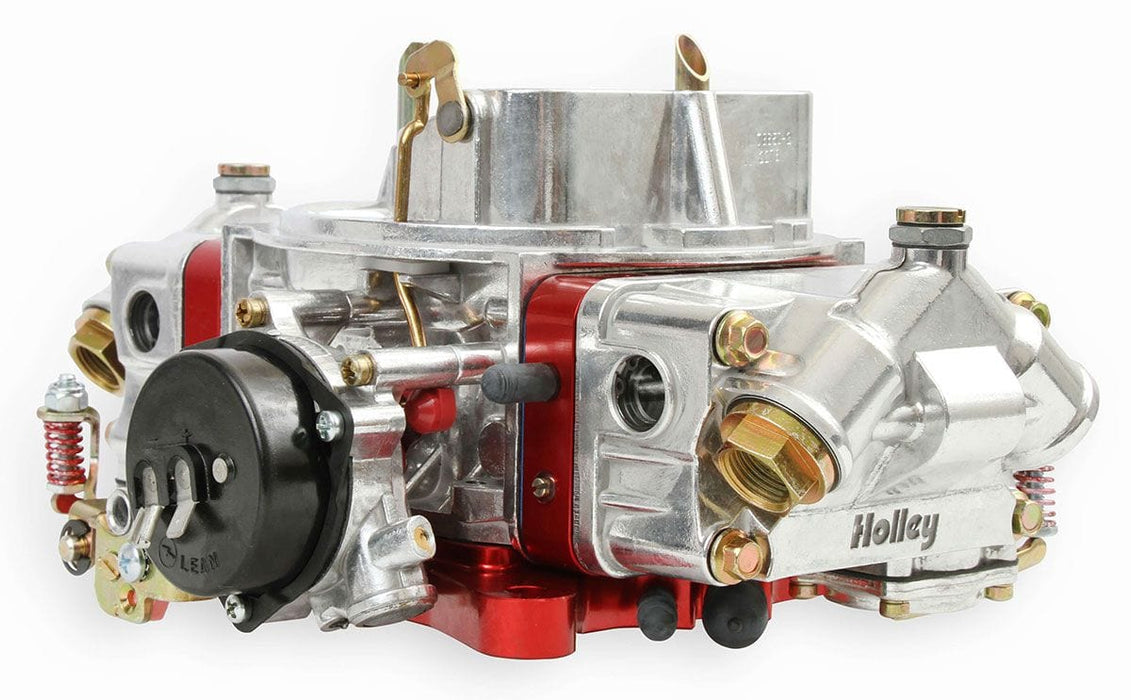 Holley 650 CFM Ultra Double Pumper 4-Barrel Carburettor - Red Autofit