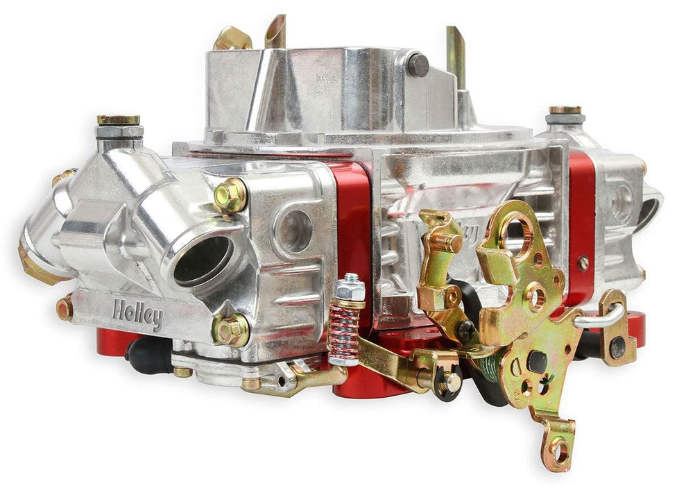 Holley 650 CFM Ultra Double Pumper 4-Barrel Carburettor - Red Autofit