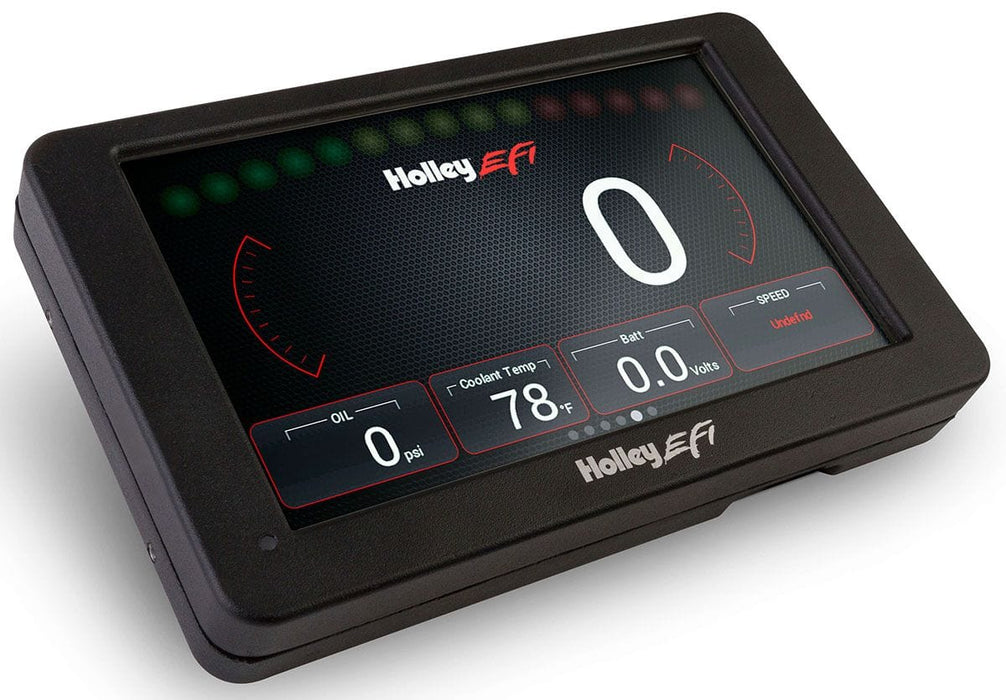 HOLLEY 7" Digital Dash, Compact & Fully Customizable Stand Alone Digital Dash Kit HO553-109 Autofit