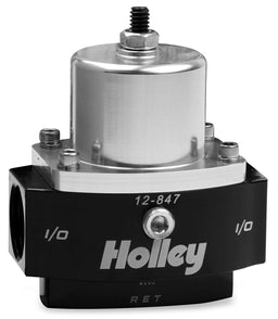 HOLLEY Adjustable 4.5 To 9 PSI With Bypass Return Suit Carburettor Applicati Dominator Billet Fuel Pressure Regulator HO12-847 Autofit