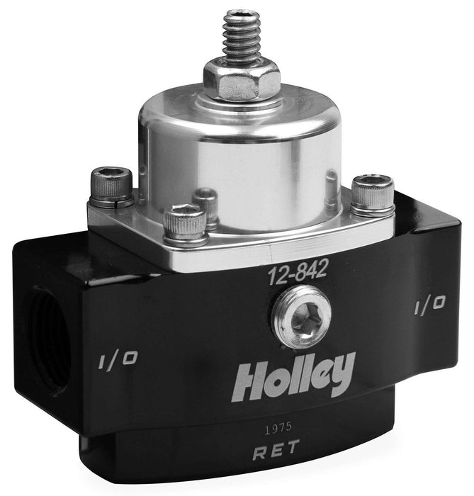 HOLLEY Adjustable 4.5 To 9 PSI With Idle Bleed Suit Carburettor Application HP Billet Fuel Pressure Regulator HO12-842 Autofit