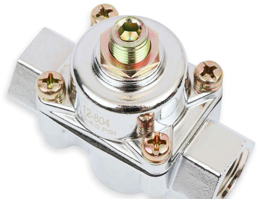 HOLLEY Adjustable From 1 Psi To 4 Psi, Suit Carburettor Application Only Holley Red 2-Port Regulator HO12-804 Autofit