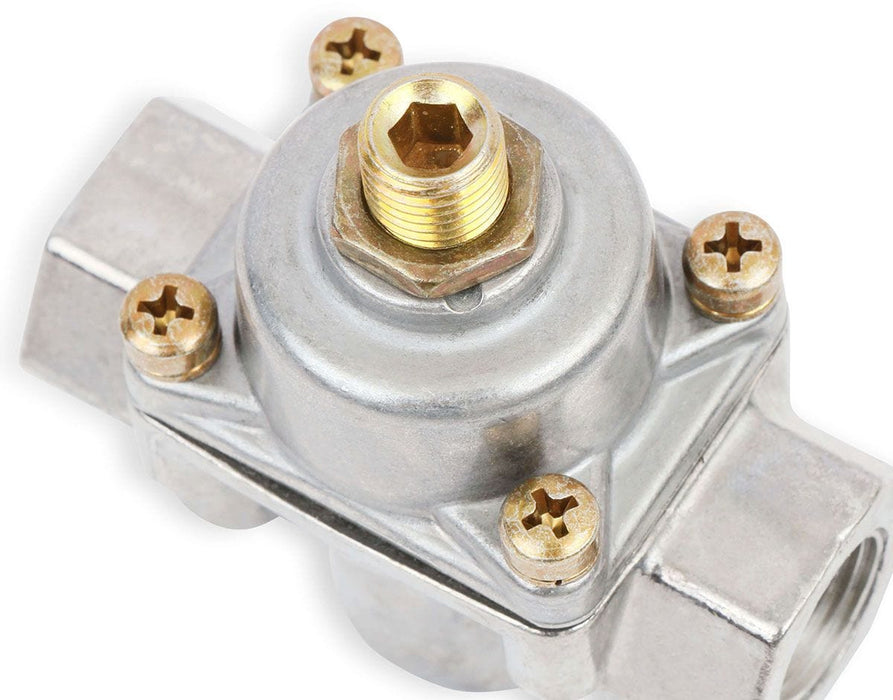 HOLLEY Adjustable From 4.5 Psi To 9 Psi, Suit Carburettor Application Only Holley Blue 2-Port Bypass Style Regulator HO12-803BP Autofit