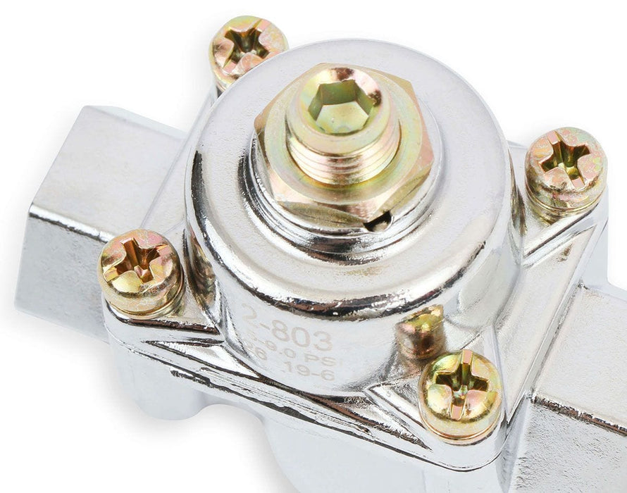 HOLLEY Adjustable From 4.5 Psi To 9 Psi, Suit Carburettor Application Only Holley Blue 2-Port Regulator HO12-803 Autofit