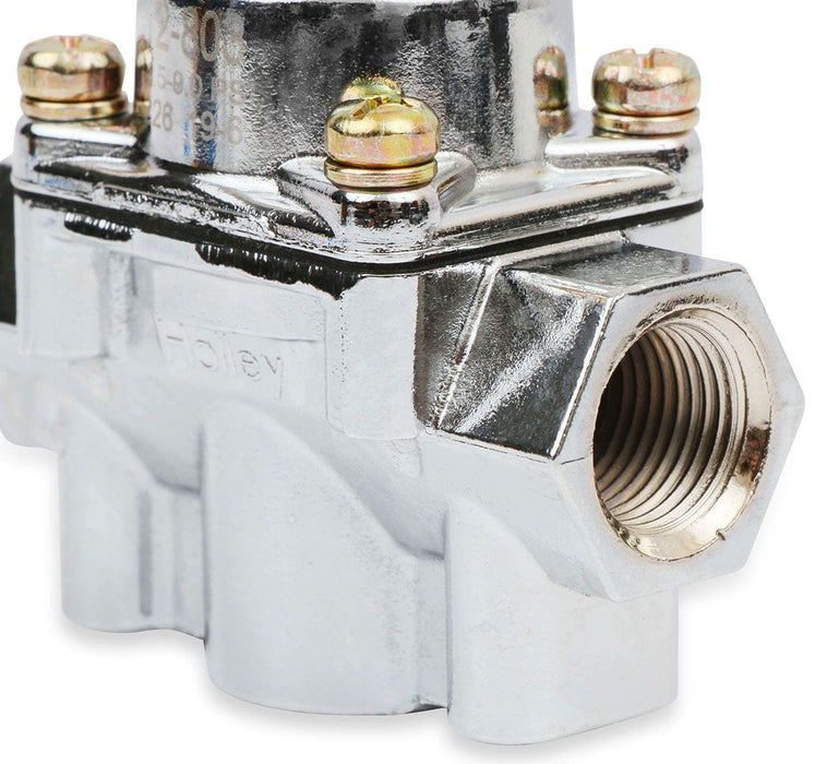 HOLLEY Adjustable From 4.5 Psi To 9 Psi, Suit Carburettor Application Only Holley Blue 2-Port Regulator HO12-803 Autofit