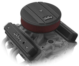 HOLLEY Black Center Bolt Suit SB Chev Vintage Series Fined Valve Covers HO241-247 Autofit