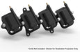 HOLLEY Black Finish, Sold as Pairs Smart coil Relocation Brackets HO561-131 Autofit