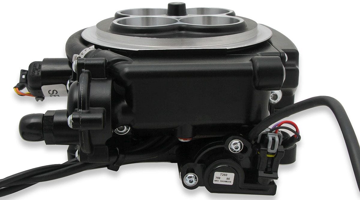 HOLLEY Black Finish With Handheld EFI Monitor Sniper EFI Self-Tuning Kit HO550-511 Autofit