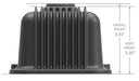 HOLLEY Black Suit SB Chev Vintage Series Fined Valve Covers HO241-242 Autofit