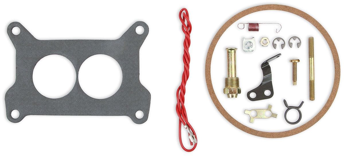 HOLLEY Electric Choke. 2300 Series, Shiny Finish 350 CFM 2-Barrel Street Avenger Carburettor HO0-80350 Autofit