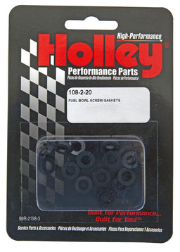 HOLLEY Fits All Holley Bowl Screws, Fuel Bowl Screw Gaskets HO108-2-20 Autofit