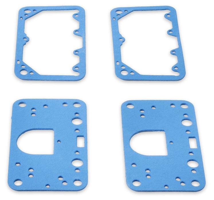 HOLLEY Fits Holley 4150 Series, Blue Non-Stick, two of 108-89 & 108-83 Metering Block/Fuel Bowl Gasket Kit HO108-200 Autofit