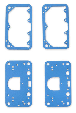 HOLLEY Fits Holley 4150 Series, Blue Non-Stick, two of 108-89 & 108-83 Metering Block/Fuel Bowl Gasket Kit HO108-200 Autofit