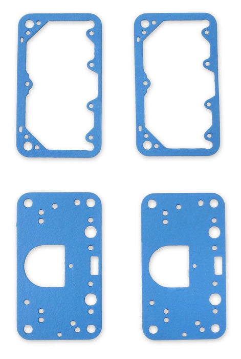 HOLLEY Fits Holley 4150 Series, Blue Non-Stick, two of 108-89 & 108-83 Metering Block/Fuel Bowl Gasket Kit HO108-200 Autofit