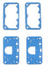 HOLLEY Fits Holley 4150 Series, Blue Non-Stick, two of 108-89 & 108-83 Metering Block/Fuel Bowl Gasket Kit HO108-200 Autofit