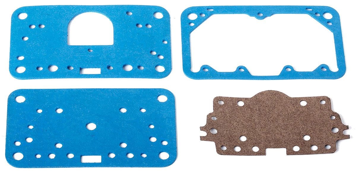 HOLLEY Fits Holley 4160 Series, Blue Non-Stick, One of 108-83, 108-89, 108-9 Metering Block/Fuel Bowl Gasket Kit HO108-201 Autofit
