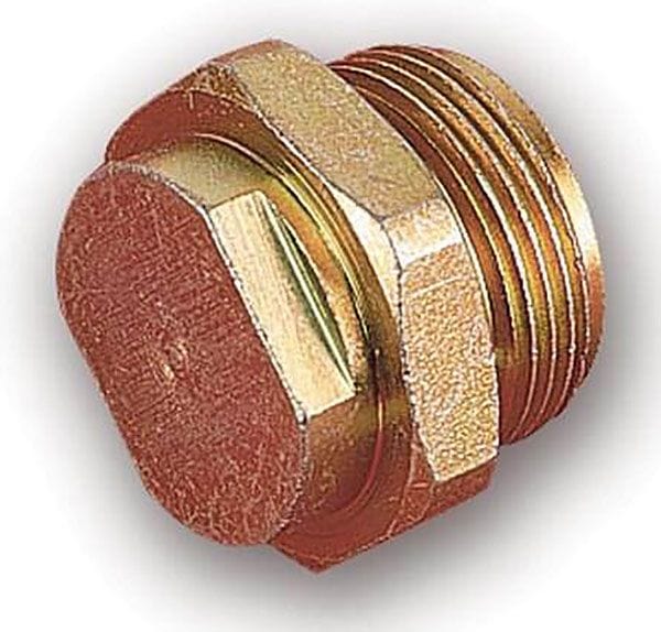 HOLLEY Fuel Inlet Plug, Steel, 7/8"-20 HO26-18-2 Autofit
