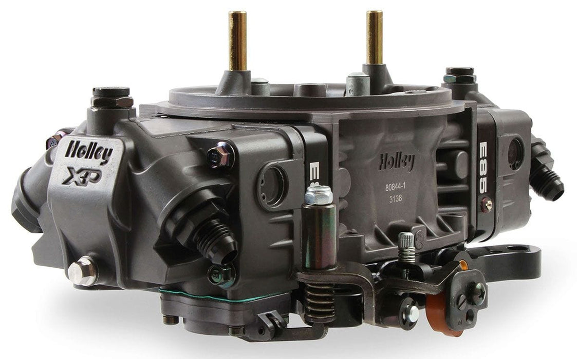Holley Hardcore Grey with Black Billet Metering Blocks & Base Plates 650cfm Ultra XP Aluminium E85 Carburettor HO0-80842HBX Autofit