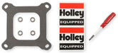 Holley Hardcore Grey with Black Billet Metering Blocks & Base Plates 650cfm Ultra XP Aluminium E85 Carburettor HO0-80842HBX Autofit