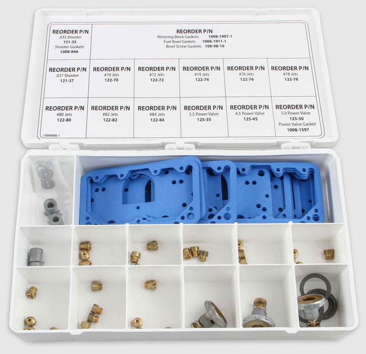 HOLLEY Holley Tuning/Calibration Kit For Double Pump Carburettor HO36-182 Autofit