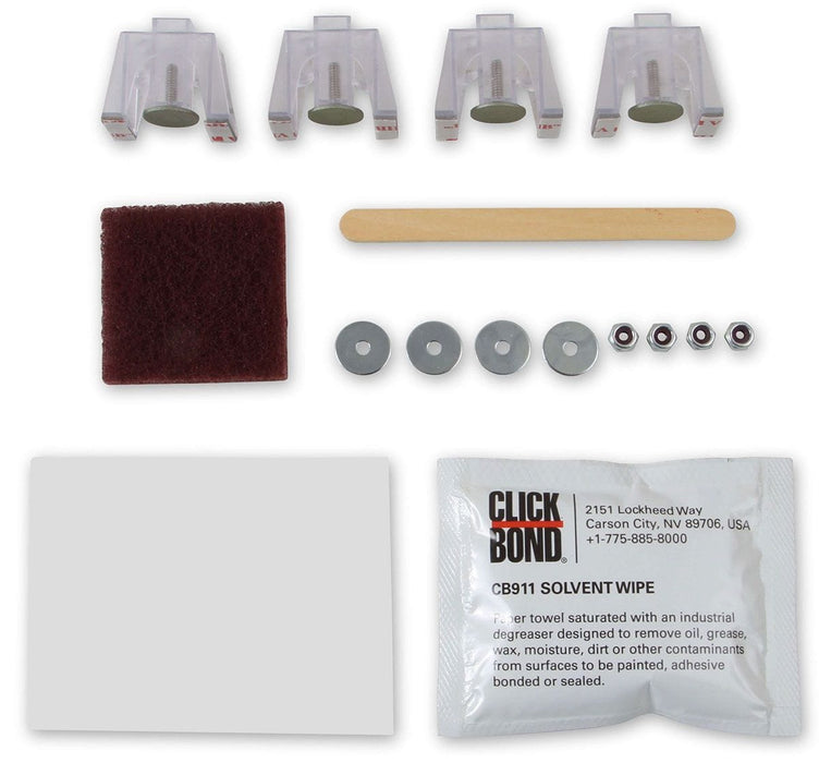 Holley HydraMat Install kit for Poly Fuel Tanks Hydramat Install Kit HO16-202 Autofit