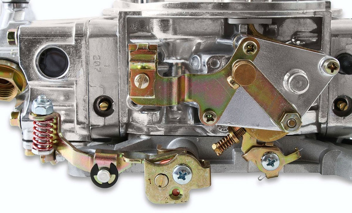 HOLLEY Mechanical Secondaries. Manual Choke. 4150 Series 600 CFM 4-Barrel Street/Strip Carburettor - Shiny Finish HO0-4776S Autofit