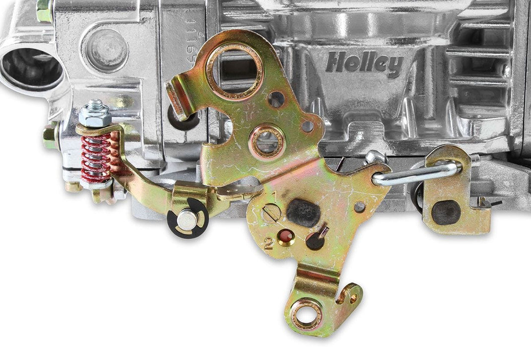 HOLLEY Mechanical Secondaries. Manual Choke. 4150 Series 600 CFM 4-Barrel Street/Strip Carburettor - Shiny Finish HO0-4776S Autofit