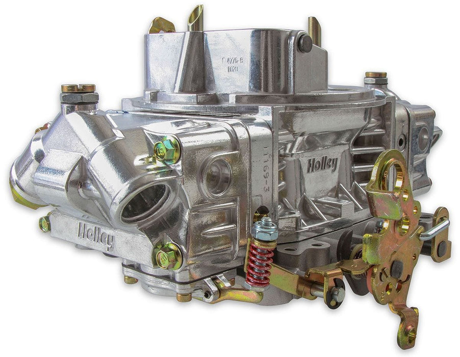 HOLLEY Mechanical Secondaries. Manual Choke. 4150 Series 600 CFM 4-Barrel Street/Strip Carburettor - Shiny Finish HO0-4776S Autofit