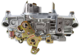 HOLLEY Mechanical Secondaries. Manual Choke. 4150 Series 600 CFM 4-Barrel Street/Strip Carburettor - Shiny Finish HO0-4776S Autofit
