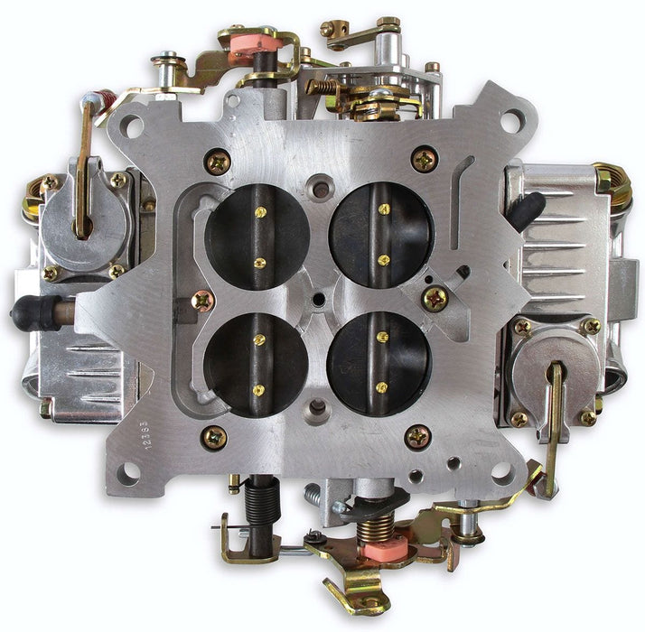 HOLLEY Mechanical Secondaries. Manual Choke. 4150 Series 650 CFM 4-Barrel Street/Strip Carburettor - Shiny Finish HO0-4777S Autofit