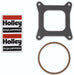 HOLLEY Mechanical Secondaries. Manual Choke. 4150 Series 650 CFM 4-Barrel Street/Strip Carburettor - Shiny Finish HO0-4777S Autofit