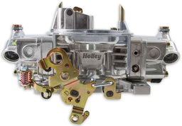 HOLLEY Mechanical Secondaries. Manual Choke. 4150 Series 650 CFM 4-Barrel Street/Strip Carburettor - Shiny Finish HO0-4777S Autofit