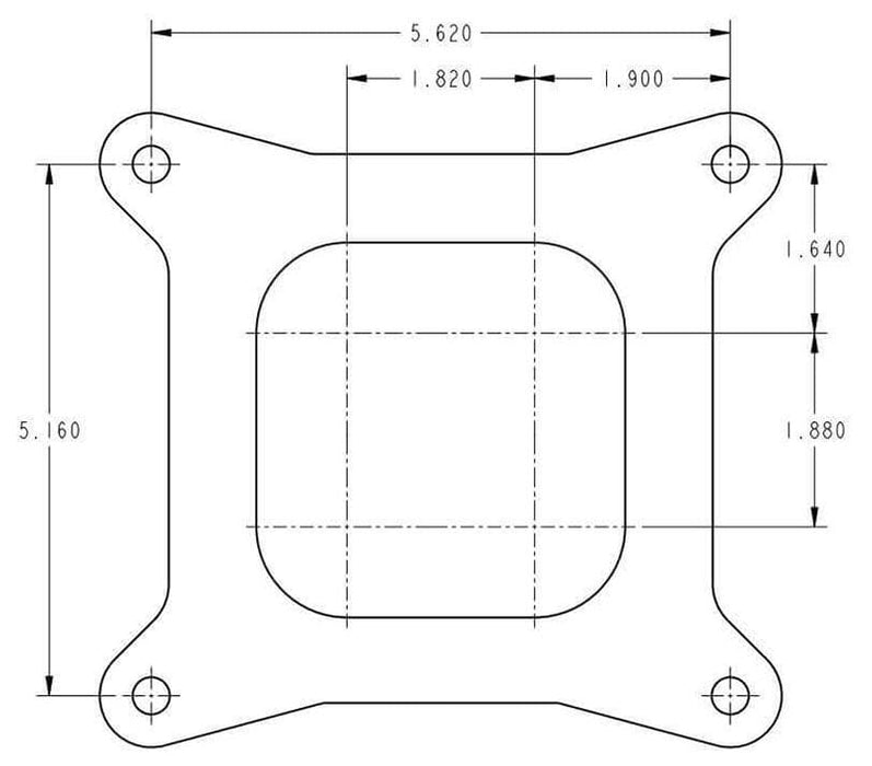 HOLLEY Mechanical Secondaries. Manual Choke. 4150 Series 750 CFM 4-Barrel Street/Strip Carburettor - Classic Finish HO0-4779C Autofit