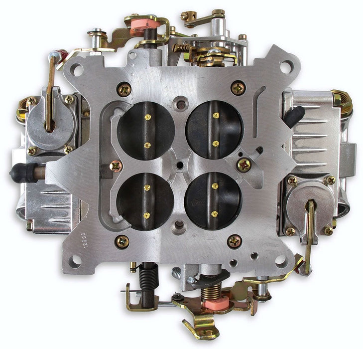 HOLLEY Mechanical Secondaries. Manual Choke. 4150 Series 750 CFM 4-Barrel Street/Strip Carburettor - Shiny Finish HO0-4779S Autofit
