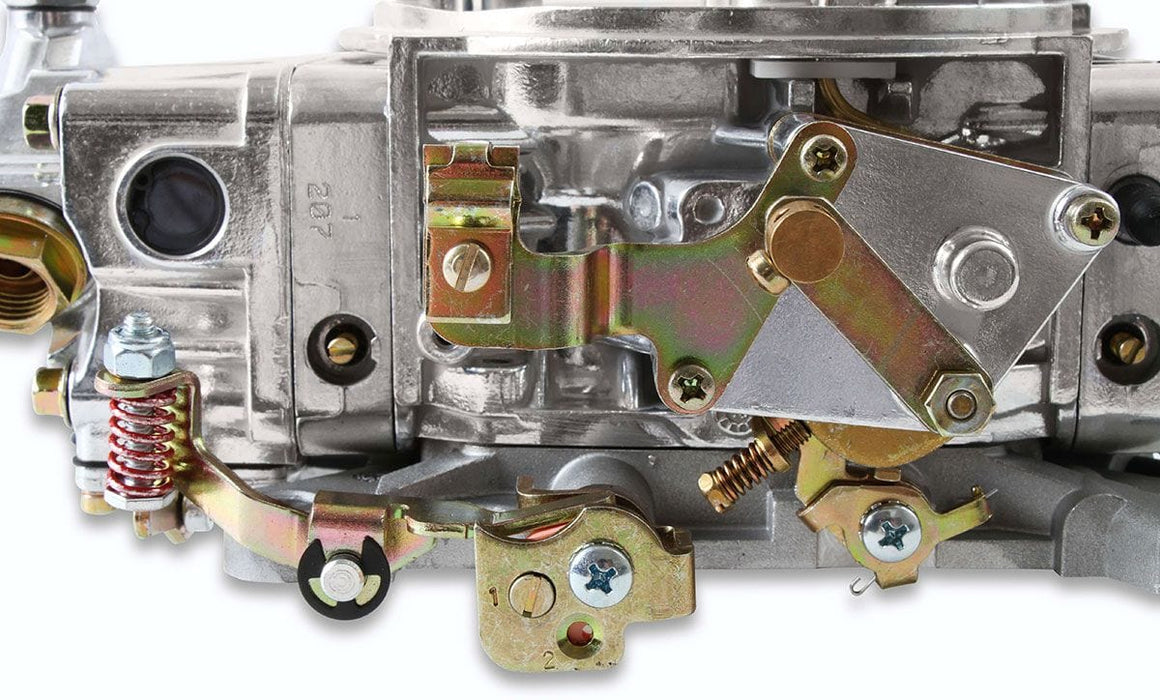 HOLLEY Mechanical Secondaries. Manual Choke. 4150 Series 750 CFM 4-Barrel Street/Strip Carburettor - Shiny Finish HO0-4779S Autofit