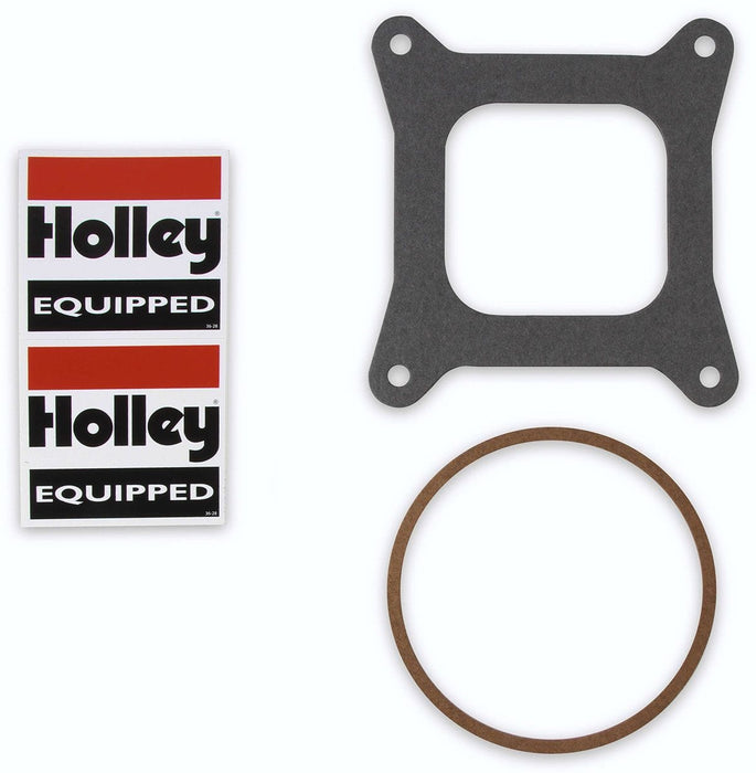 HOLLEY Mechanical Secondaries. Manual Choke. 4150 Series 750 CFM 4-Barrel Street/Strip Carburettor - Shiny Finish HO0-4779S Autofit