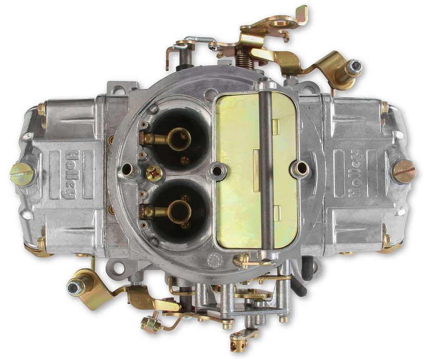 HOLLEY Mechanical Secondaries. Manual Choke 750 CFM 4-Barrel Blower Carburettor - Shiny Finish HO0-80573S Autofit