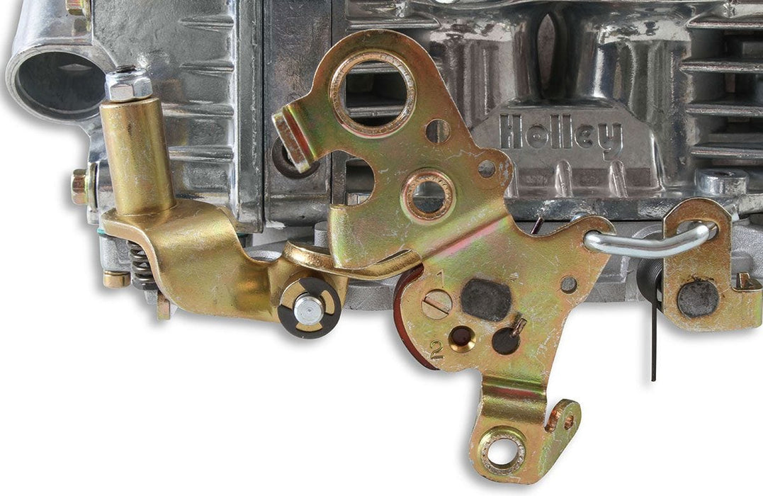 HOLLEY Mechanical Secondaries. Manual Choke 750 CFM 4-Barrel Blower Carburettor - Shiny Finish HO0-80573S Autofit