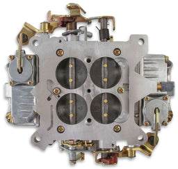 HOLLEY Mechanical Secondaries. Manual Choke 750 CFM 4-Barrel Blower Carburettor - Shiny Finish HO0-80573S Autofit