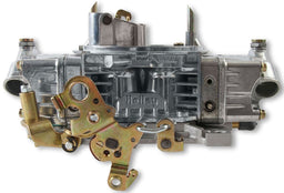 HOLLEY Mechanical Secondaries. Manual Choke 750 CFM 4-Barrel Blower Carburettor - Shiny Finish HO0-80573S Autofit