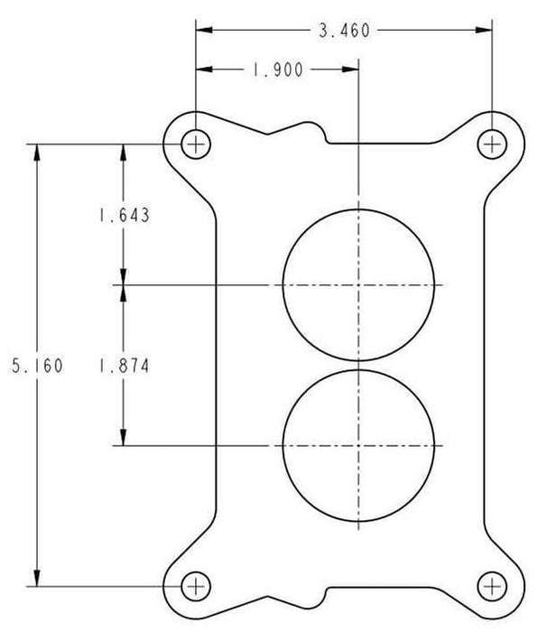 HOLLEY No Choke. 2300 Series 350 CFM 2-Barrel Keith Dorton HP Series Race Carburettor HO0-80787-1 Autofit