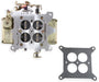 HOLLEY Single Inlet, Dichromate Finish, Mechanical Secondaries, 4160 Series 450 cfm, Square Bore, 4-Barrel HO0-9776 Autofit