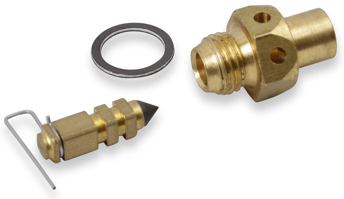 HOLLEY Size 0.0785" Holley Non-Adjustable Inlet needle & seat - Viton HO6-511 Autofit
