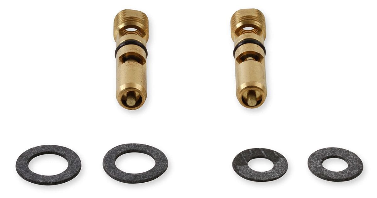 Holley Size 0.097" (Pair) Holley Adjustable Inlet Needle & Seat - Viton HO6-506-2 Autofit