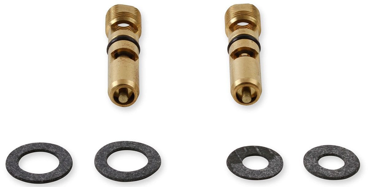 HOLLEY Size 0.110" Holley Adjustable Inlet Needle & Seat - Steel HO6-500-2 Autofit